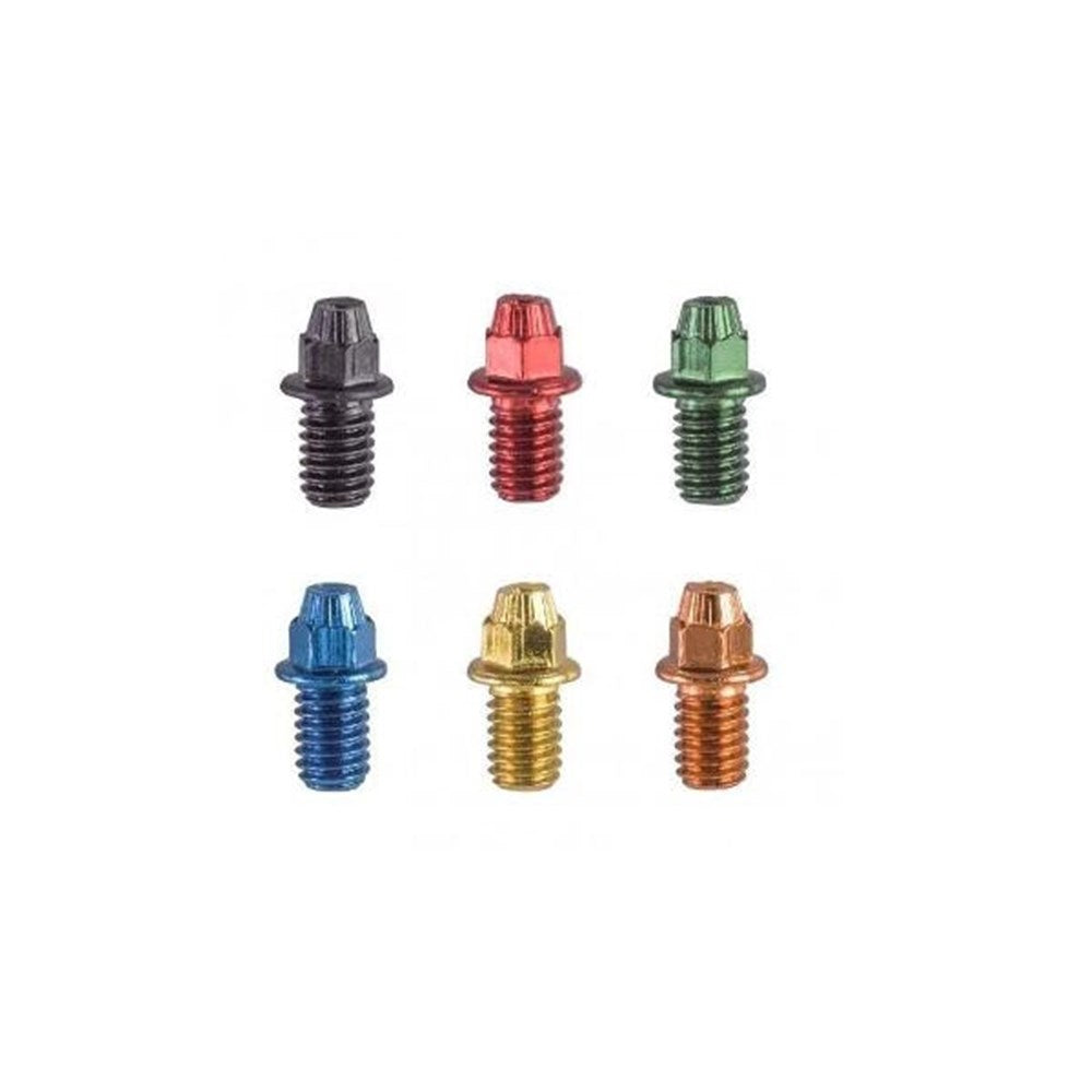 FUNN Stud Kit - Black Magic - Green (Stud And Nuts 32Pcs - Side Cap 2Pcs - 4mm Wrench)