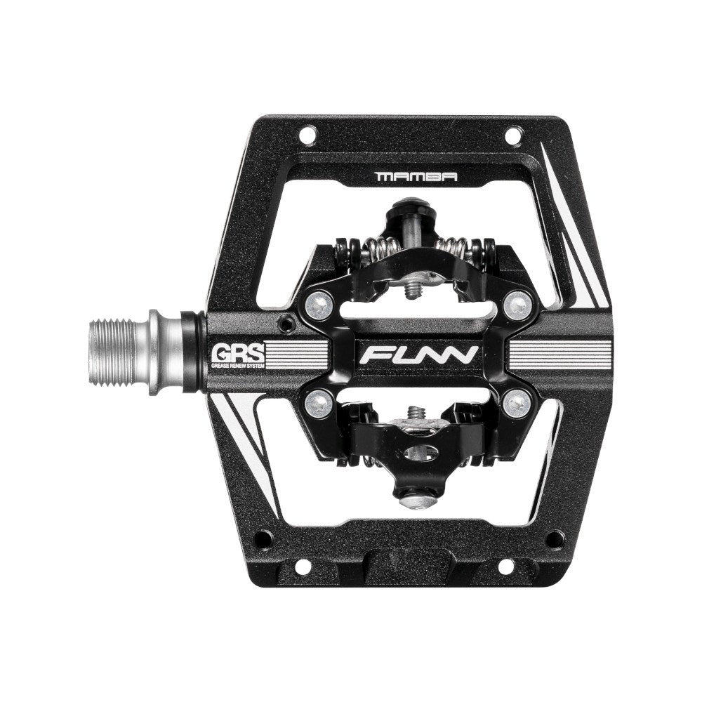 FUNN Pedal - Mamba S - Two Side Clip MTB Pedals SPD - Grey