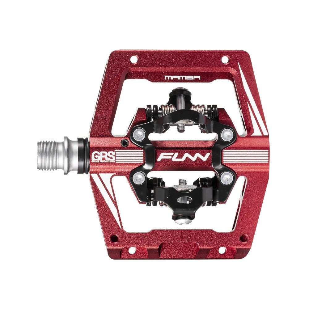 FUNN Pedal - Mamba S - Two Side Clip MTB Pedals SPD - Blue