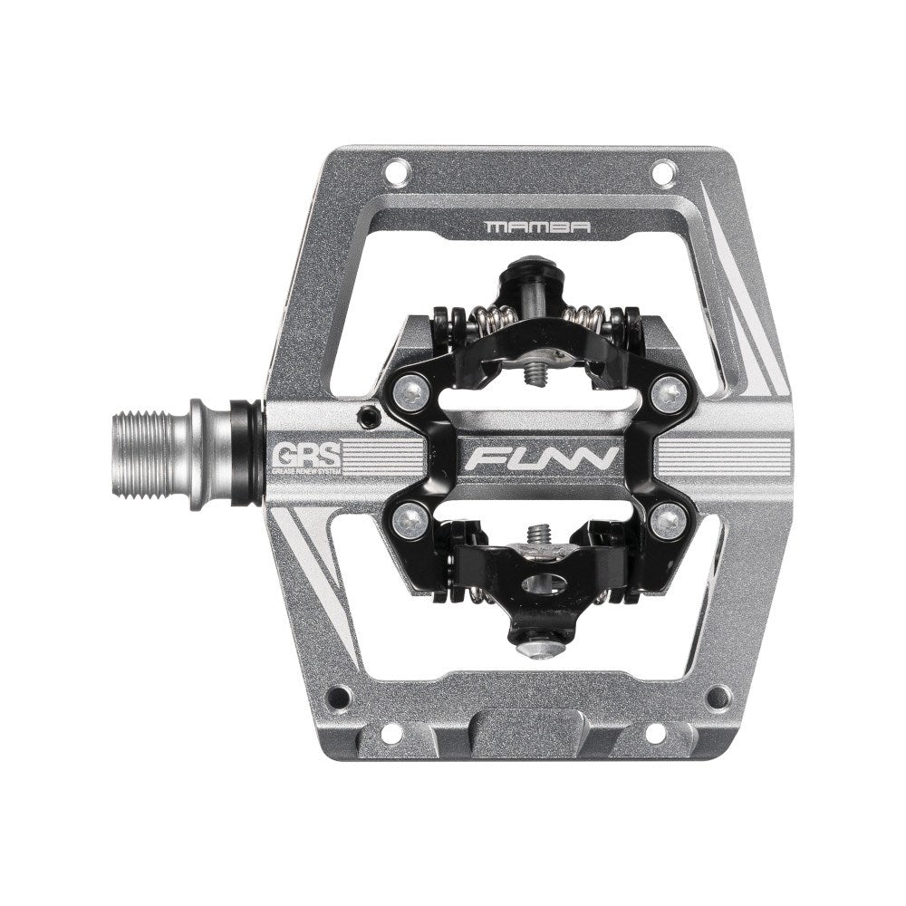 FUNN Pedal - Mamba S - Two Side Clip MTB Pedals SPD - Black
