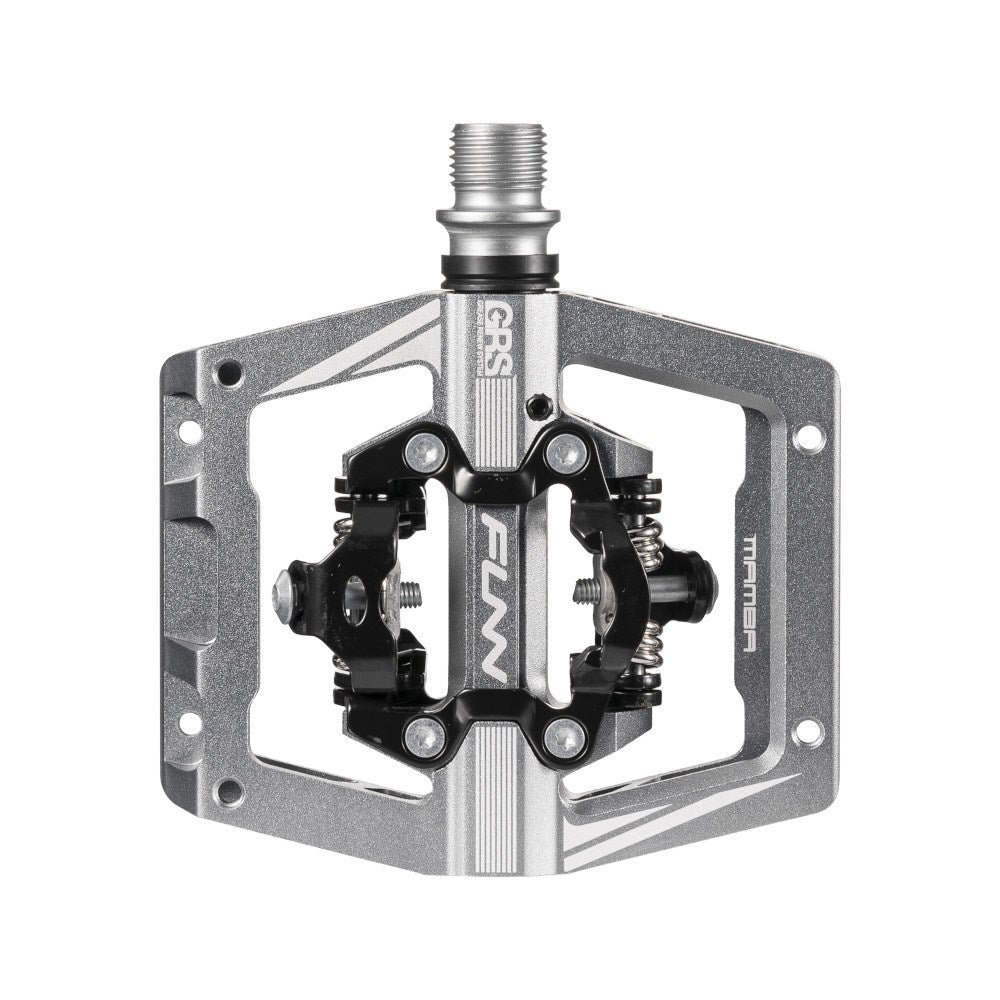FUNN Pedal - Mamba S - Two Side Clip MTB Pedals SPD - Grey