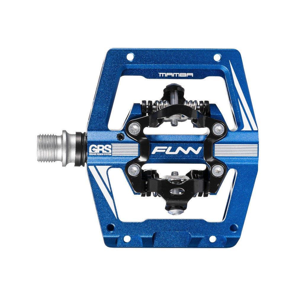 FUNN Pedal - Mamba S - Two Side Clip MTB Pedals SPD - Black