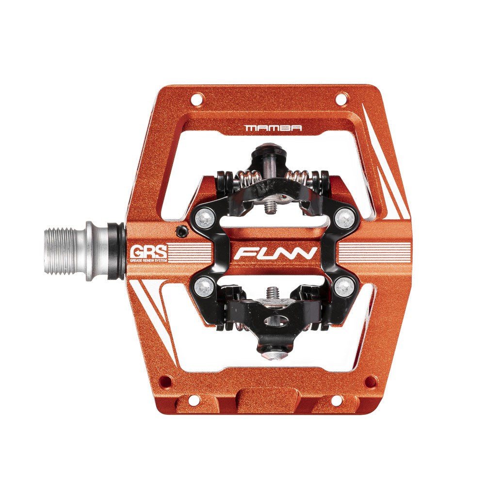 FUNN Pedal - Mamba S - Two Side Clip MTB Pedals SPD - Black
