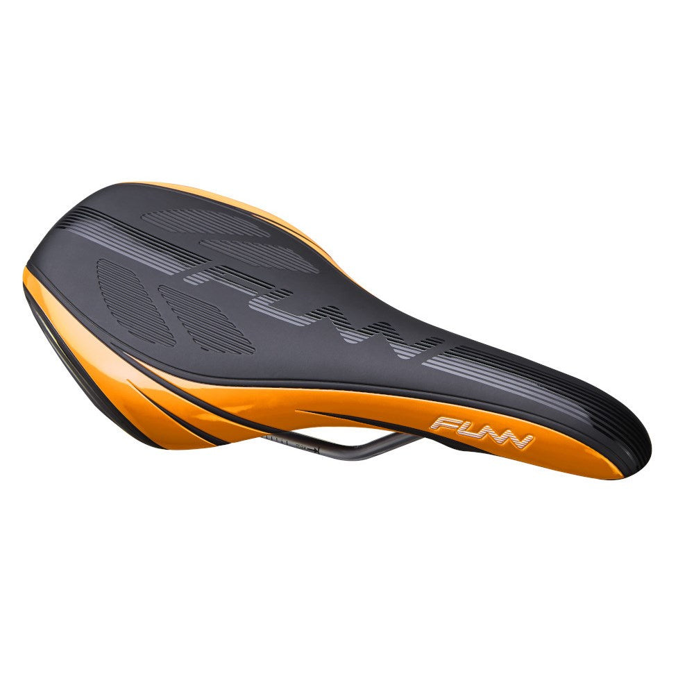 FUNN Saddle - Adlib HD - 145mm Wide - 291mm Long - Water Resistant - Black/Blue