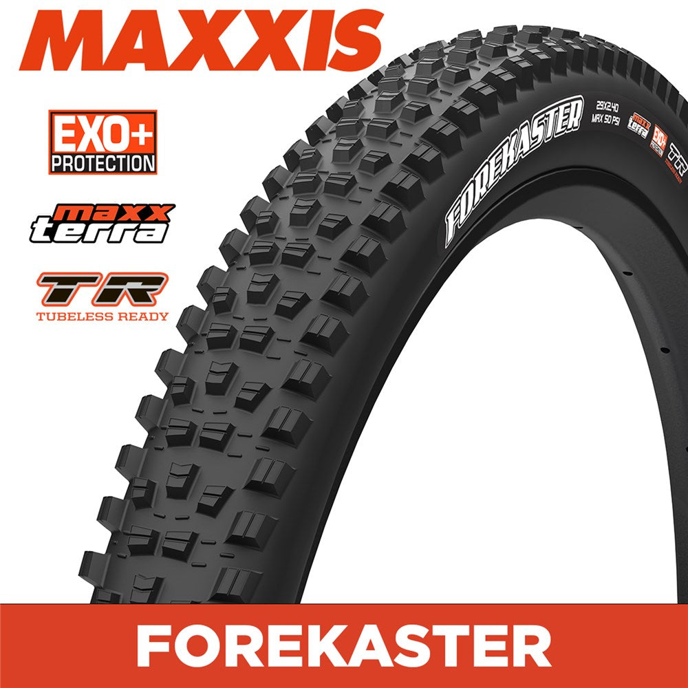 MAXXIS MOUNTAIN - FOREKASTER - 29x2.40 - MaxxTerra / EXO+ / TR - Foldable 60 TPI E25