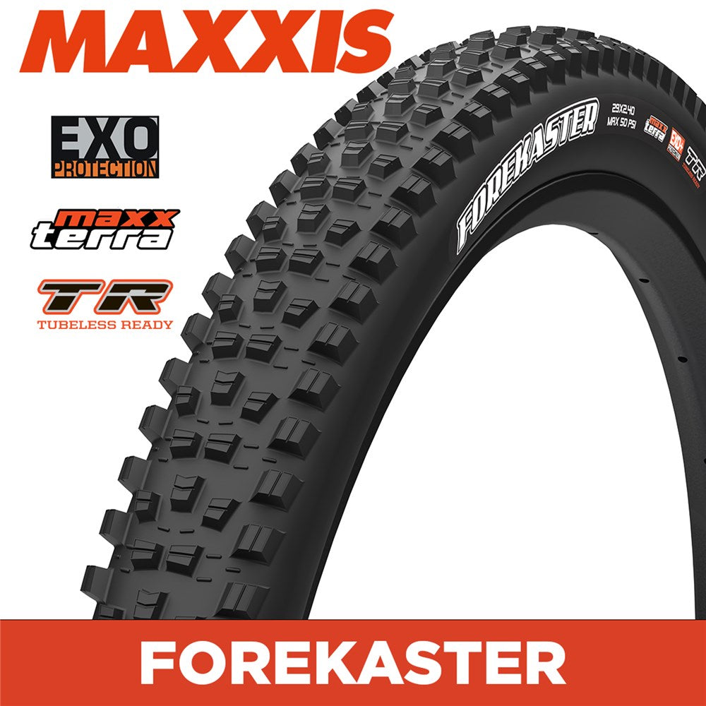 MAXXIS MOUNTAIN - FOREKASTER - 32X2.40 - MaxxTerra / EXO / TR - Foldable 60 TPI E50