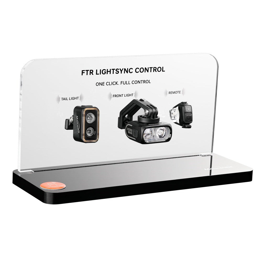 MAGICSHINE Shop Display Stand - FTR Lightsync with Remote Control.