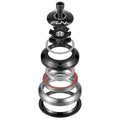 FUNN Headset - Descend Integrated Set - Upper & Lower - IS 41/28.6 & IS 52/40 - Inc Top Cap
