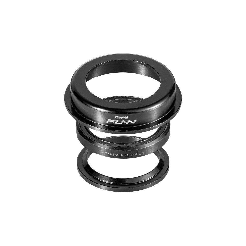 FUNN Headset - Descend - Lower Cup Set - ZS 66/46 EBike - Semi Integrated - Black