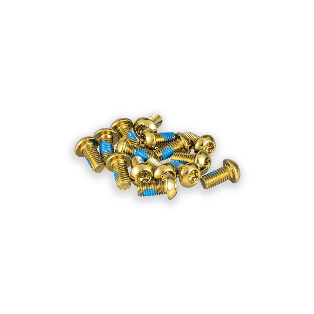 FUNN Disc Rotor Bolts - 10mm M5 - 15pc Red
