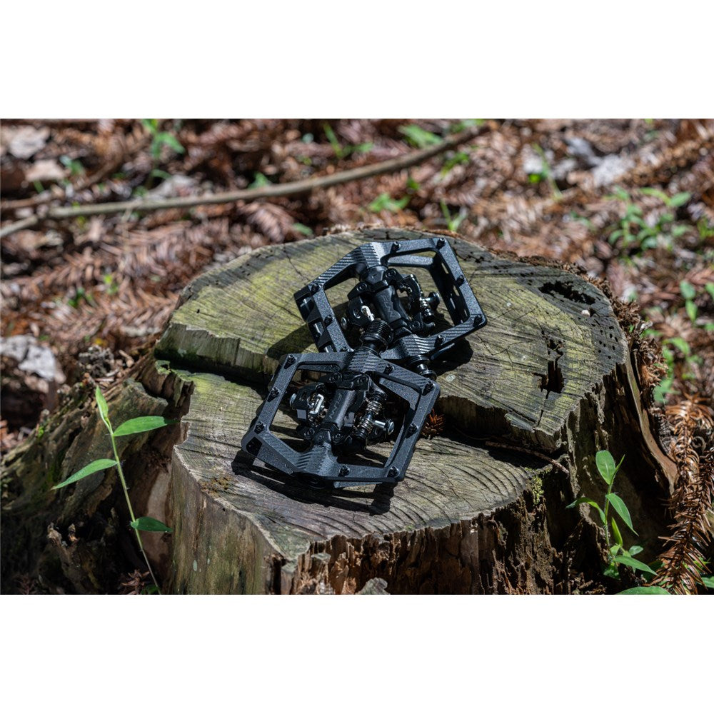 FUNN Pedal - Ripper V2 - Float Engagement SPD Compatible Clipless Pedals - Double Sided - Black
