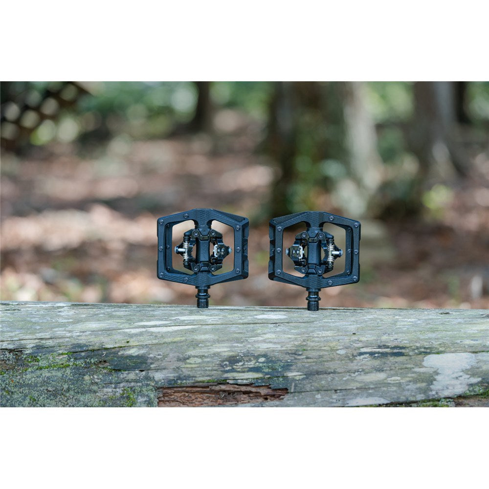 FUNN Pedal - Ripper V2 - Float Engagement SPD Compatible Clipless Pedals - Double Sided - Black