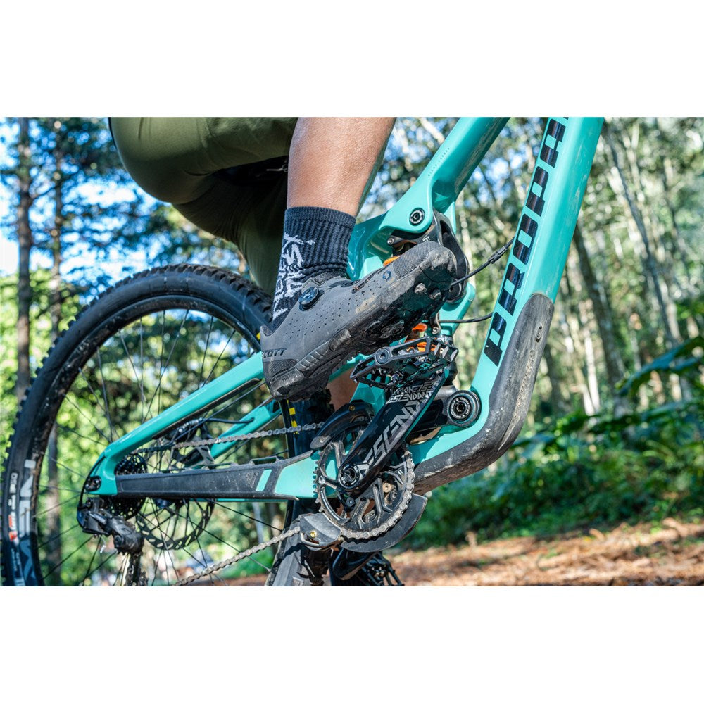 FUNN Pedal - Ripper V2 - Float Engagement SPD Compatible Clipless Pedals - Single Sided - Black