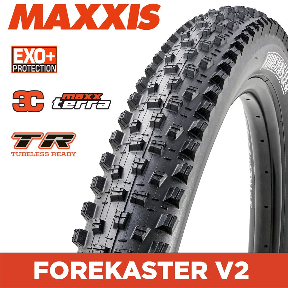 MAXXIS Forekaster V2 - 29 X 2.40 Folding 60TPI 3C MaxxTerra EXO TR