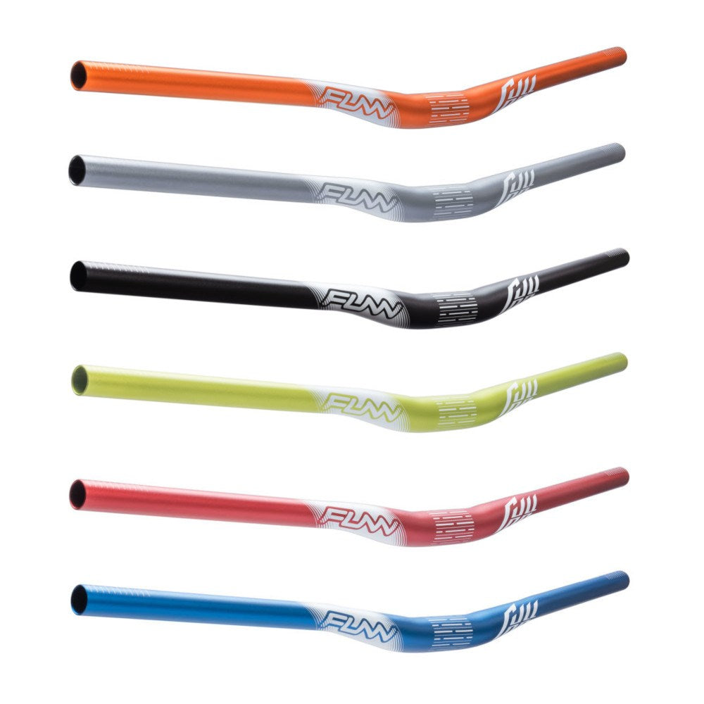 FUNN Handlebar - Full On - 31.8 - 785mm Wide - 30mm Rise - Black