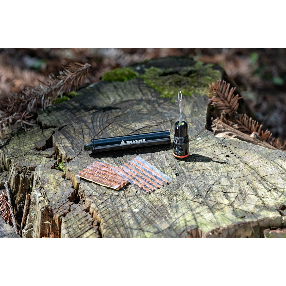 GRANITE Suture Aero - CO2 Inflator Tyre Plug Kit - Black