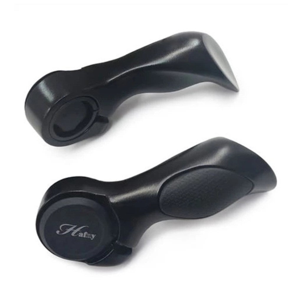 HAFNY Bar Ends - BA-002 Aluminium Black 22.2mm