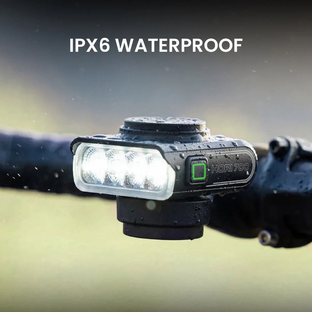 MAGICSHINE Front Light - Hori 700 Dual Mounting - USB-C - IPX6