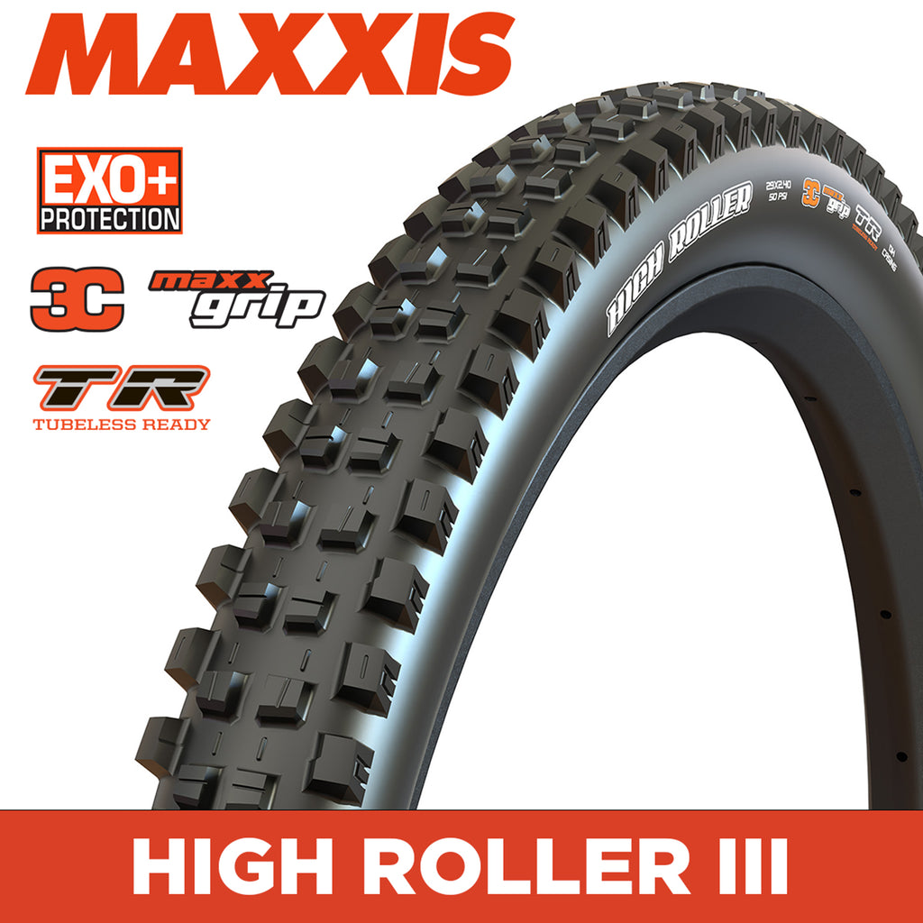 Maxxis High Roller Tubeless Folding 27.5" Tyre — EXO+ / TR