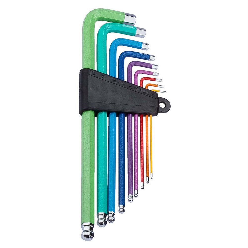 Synpowell Hex Wrench Set 9 pc 1.5/2/2.5/3/4/5/6/8/10mm