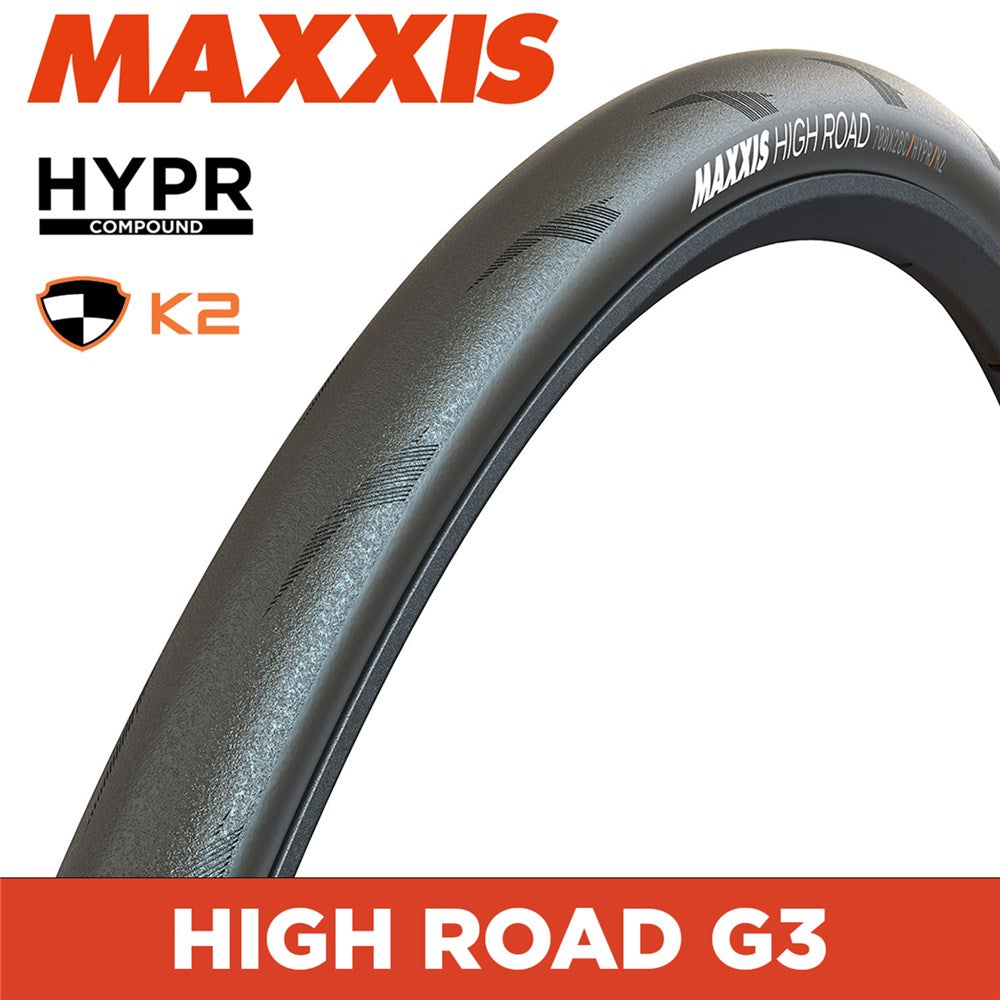 MAXXIS ROAD - HIGH ROAD - 700X28C - HYPR / K2 - Foldable 150 TPI