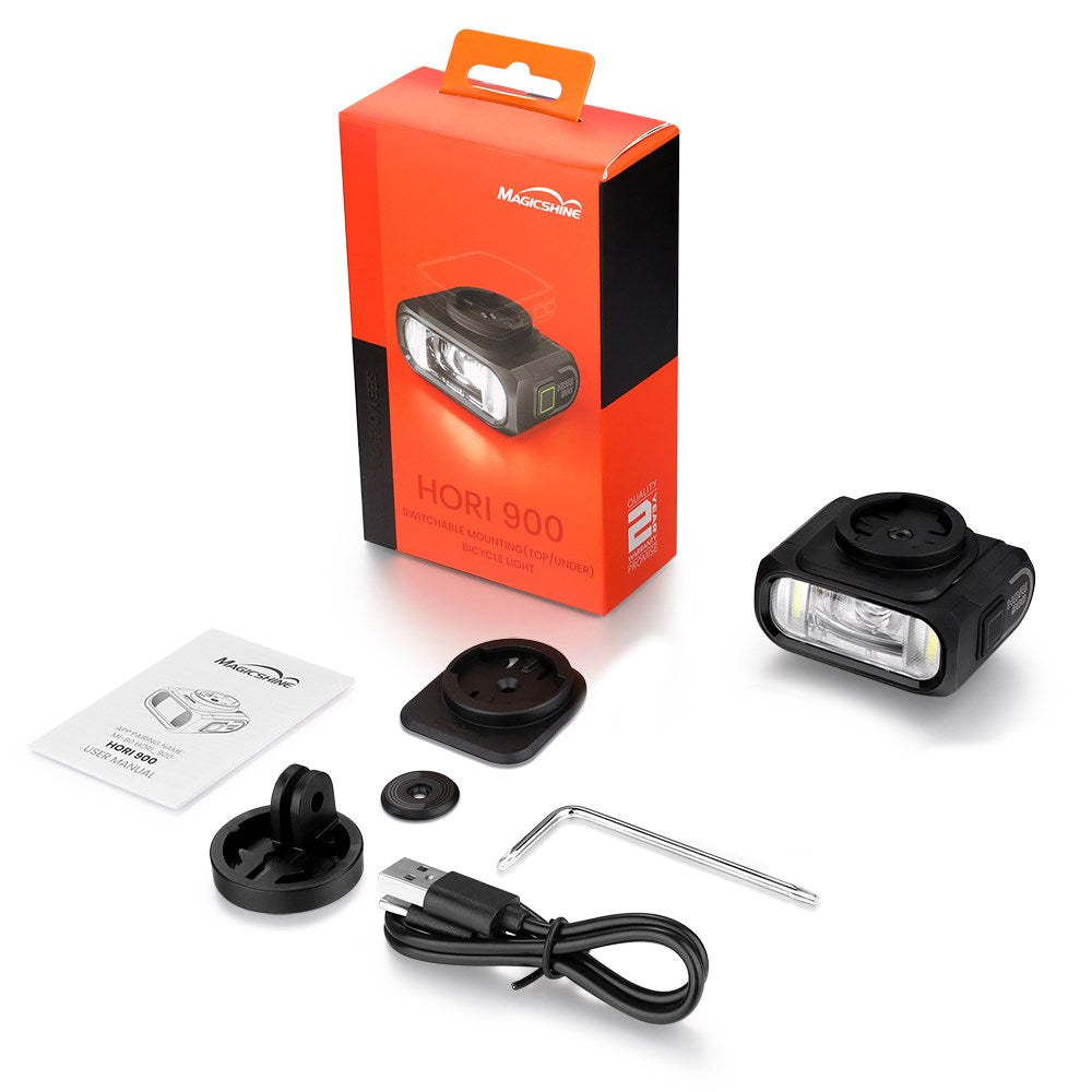 MAGICSHINE Front Light - Hori 900 Dual Mounting - FTR LightSync