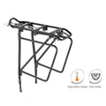 IBERA M-I-K Touring Carrier - Compatible with MIK / PakRak / G-2 clip-on bag systems