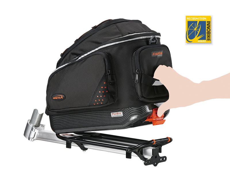 IBERA Pannier Bag - Pak Rak Clip-On Commuter Bag - 17L (Suits IbRa5 / IbRa15 / IbRa11)