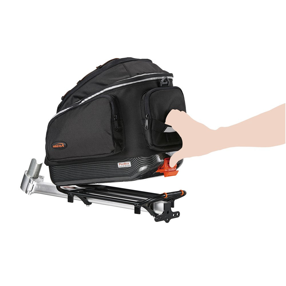 IBERA Pannier Bag - Pak Rak Mini Clip-On Commuter Bag - Capacity: 9.5L (For Rack Ib-Ra6)