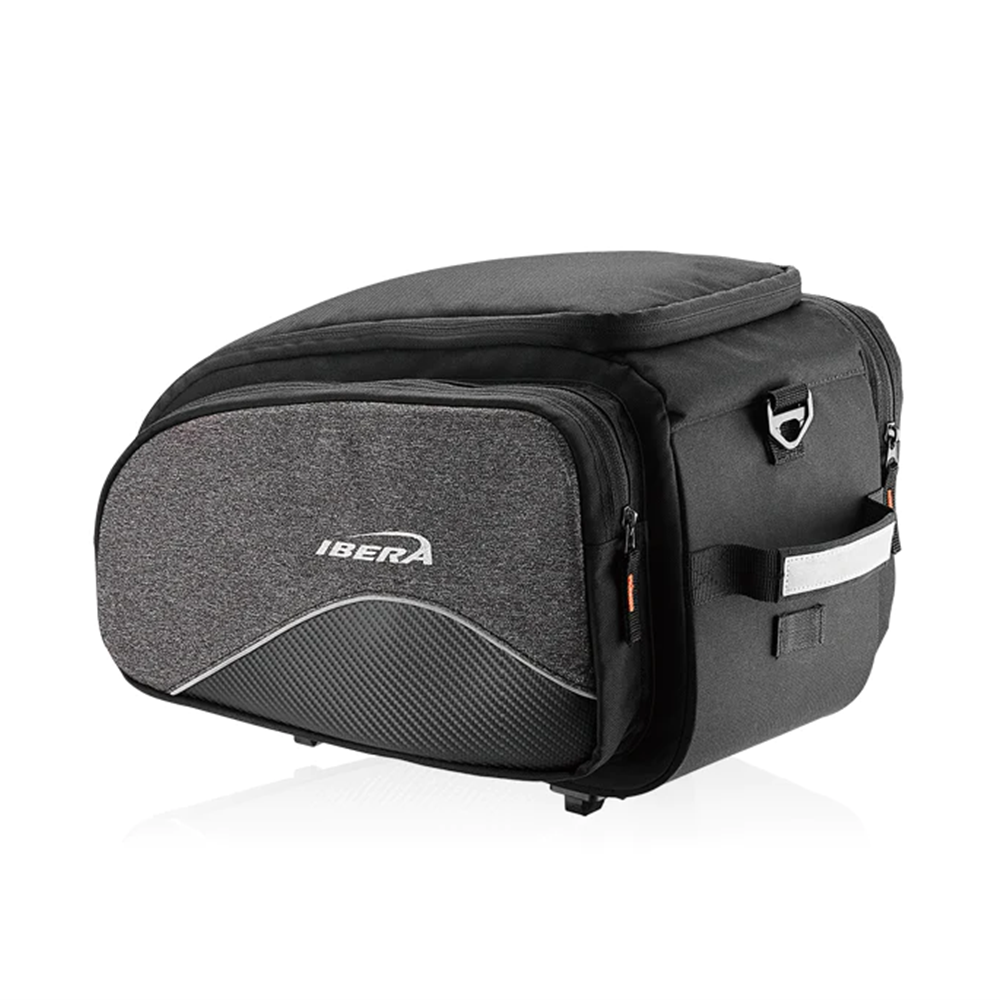 IBERA M-I-K Commuter Bag - 37x26x25cm - 25L with fold down panniers