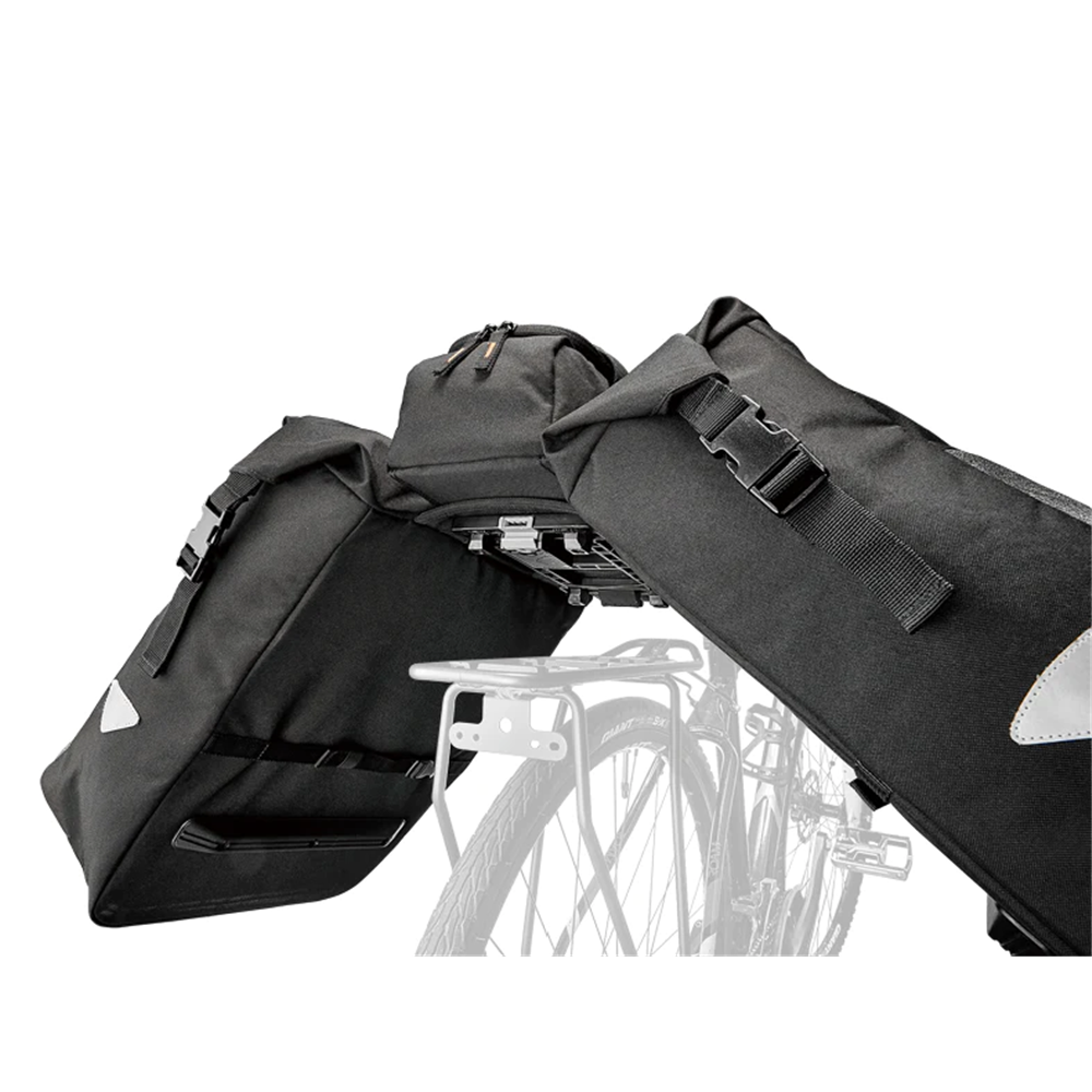 IBERA M-I-K - Pannier Bags - 38x16x50cm - 52L Holds Battery up to 36cm length