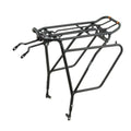 IBERA Pannier Bag BA14 - Pak Rak Expandable Clip-On Bag With Fold Down Panniers 13-23L & RA5 Pak Rak Pannier Rack - Disc Brake Compatible - Adjustable