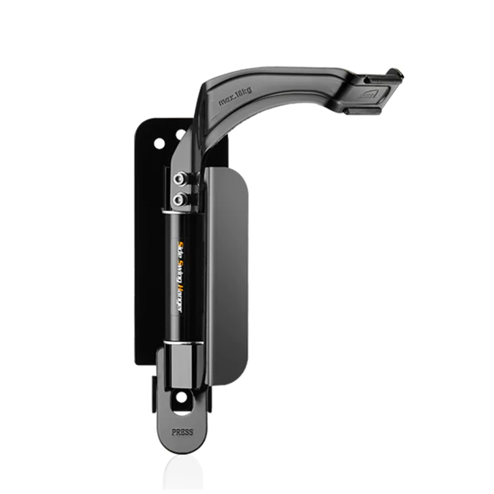 IBERA Vertical Wall Hanger Bike - Side Swing design