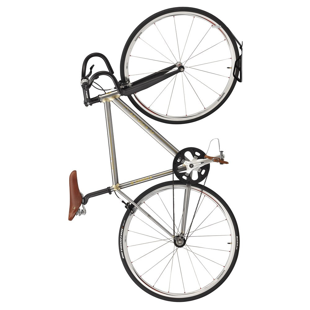 IBERA Bike Wall Vertical Hanger With Wall Protector