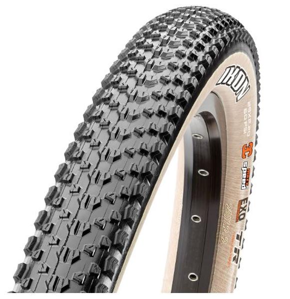 MAXXIS MOUNTAIN - IKON - 26X2.20 - EXO / TR / Tanwall - Foldable 60 TPI E25