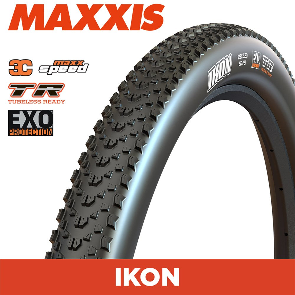 MAXXIS MOUNTAIN - IKON - 29X2.60 - 3C MaxxSpeed / EXO / TR - Foldable 120 TPI E25