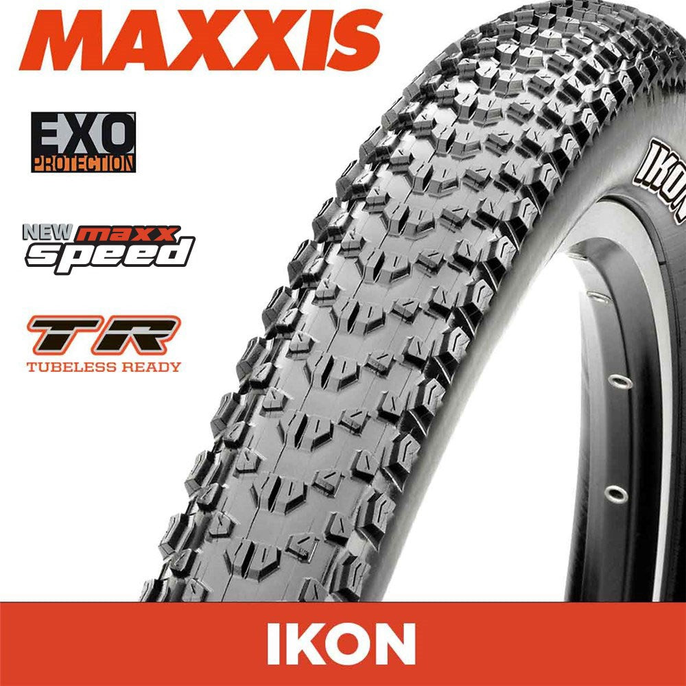 MAXXIS MOUNTAIN - IKON - 27.5X2.35 - MaxxSpeed / EXO / TR - Foldable 120 TPI E25