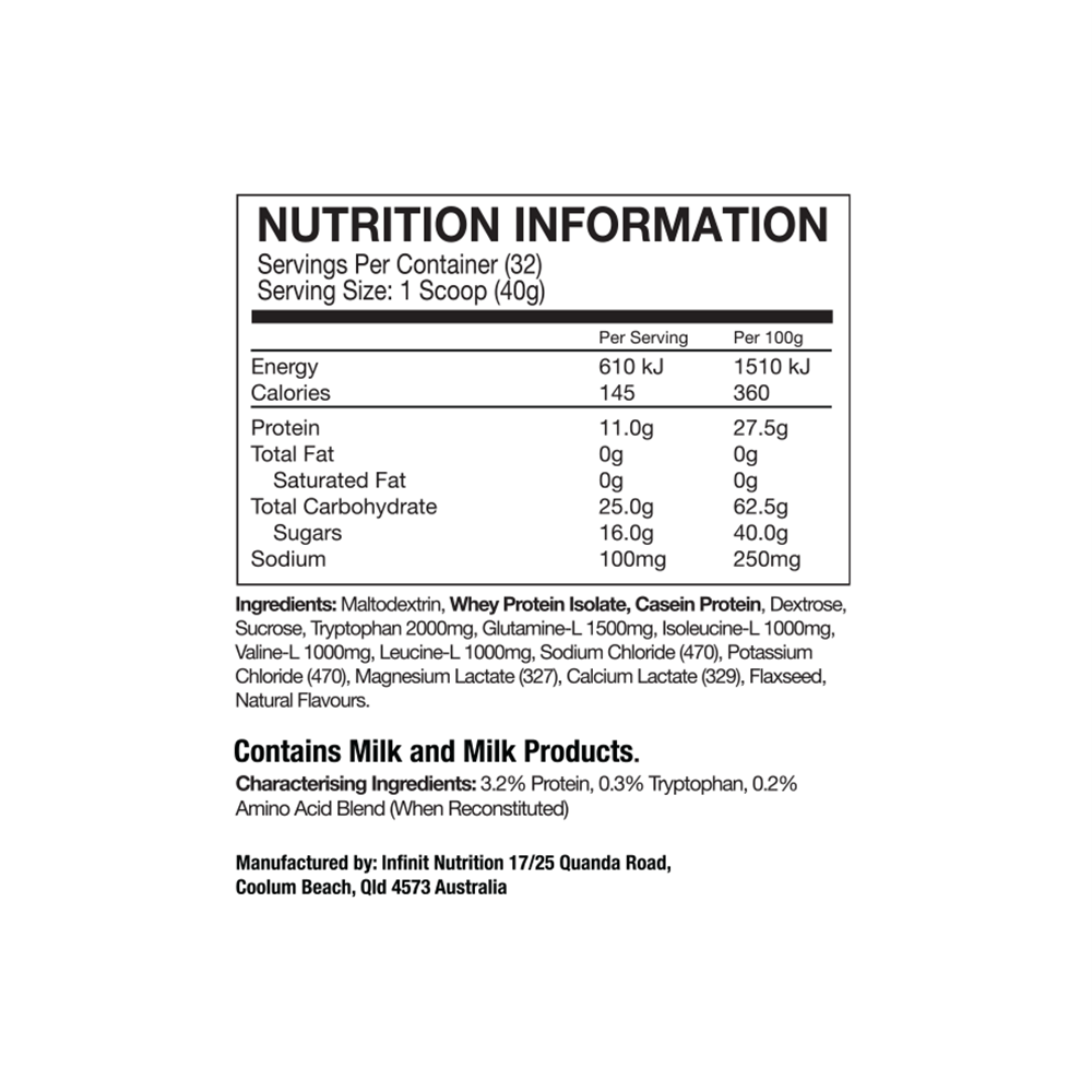 INFINIT NUTRITION Nocturne - Single Serve