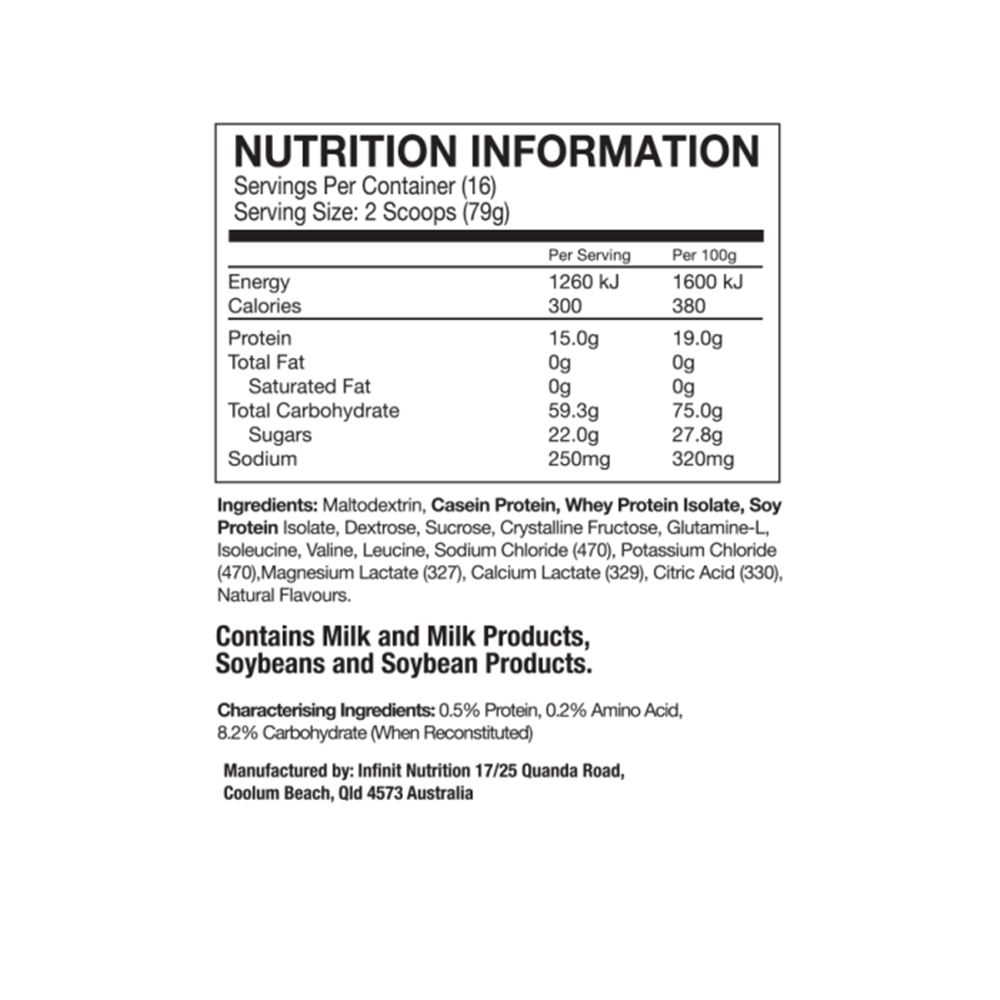 INFINIT Repair - Chocolate - Bag 1.33kg