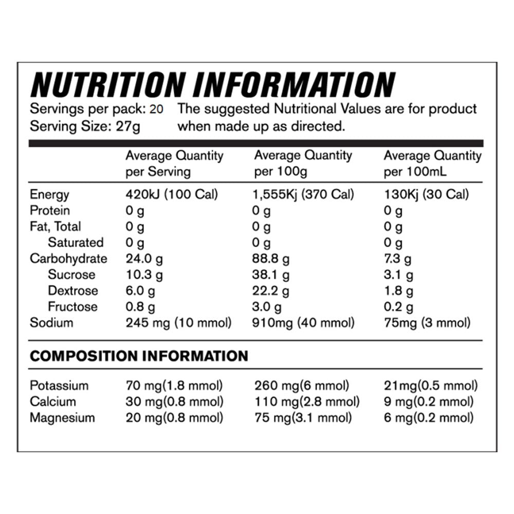 INFINIT Tempo Run - Grape - Bag 540g