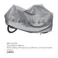 Bike Cover Waterproof Peva Welding 2050mm x1200mm - suits all bikes up to 29 inch