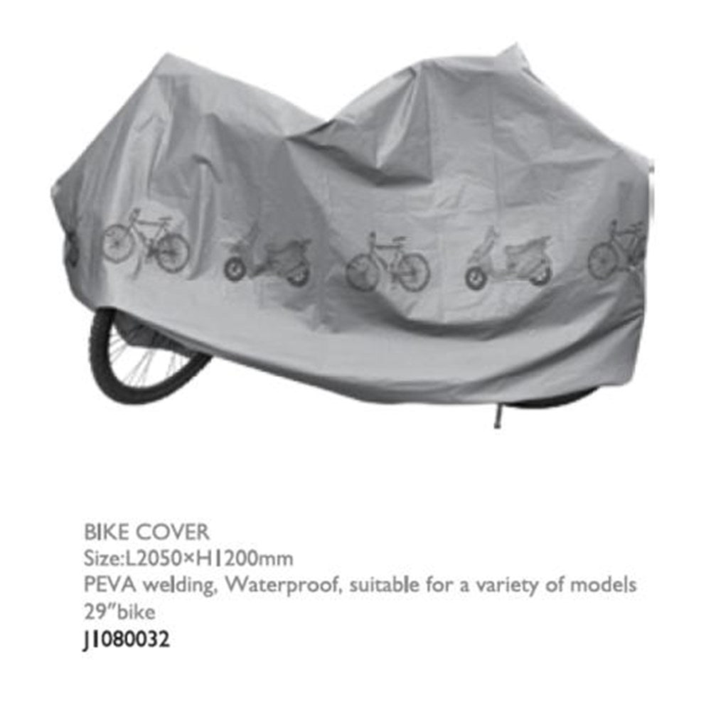 Bike Cover Waterproof Peva Welding 2050mm x1200mm - suits all bikes up to 29 inch