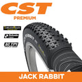 CST Tyre Jack Rabbit - 27.5 x 2.25 - Folding 60 TPI - 680g - Dual Compound - Defender EPS - Tubeless