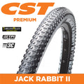 CST Tyre Jack Rabbit II - 29 x 2.35 - Folding 120 TPI - 690g - 3C Triple Compound - Tubeless Ready - C1747N