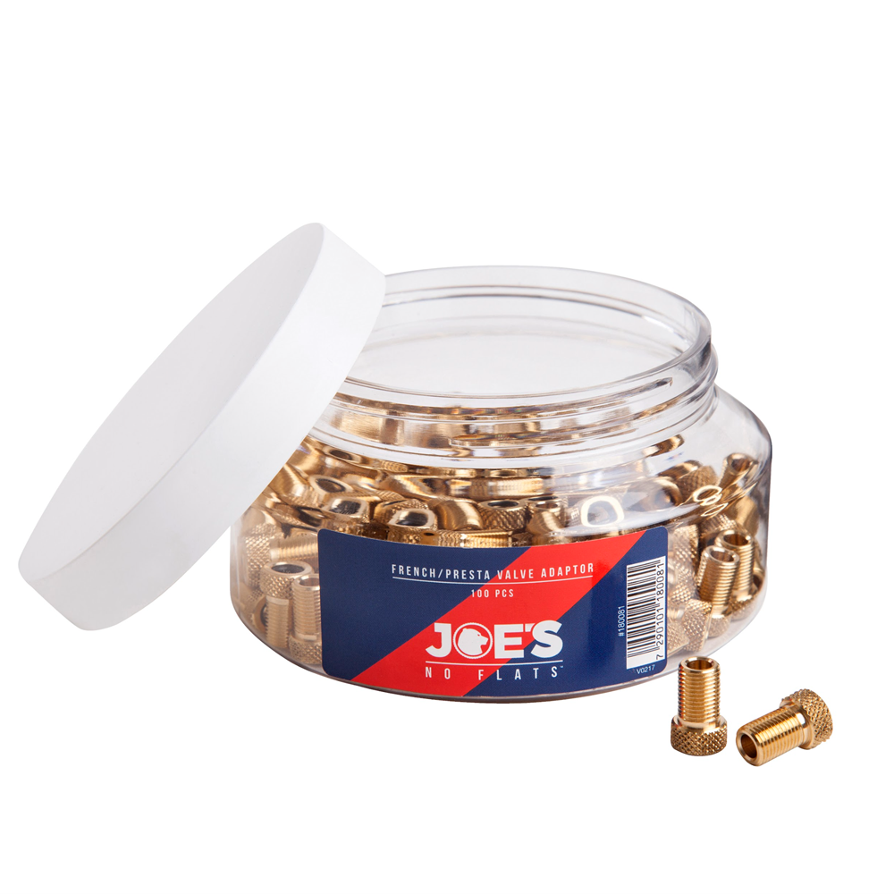 Joes Presta Valve Adaptor100pc