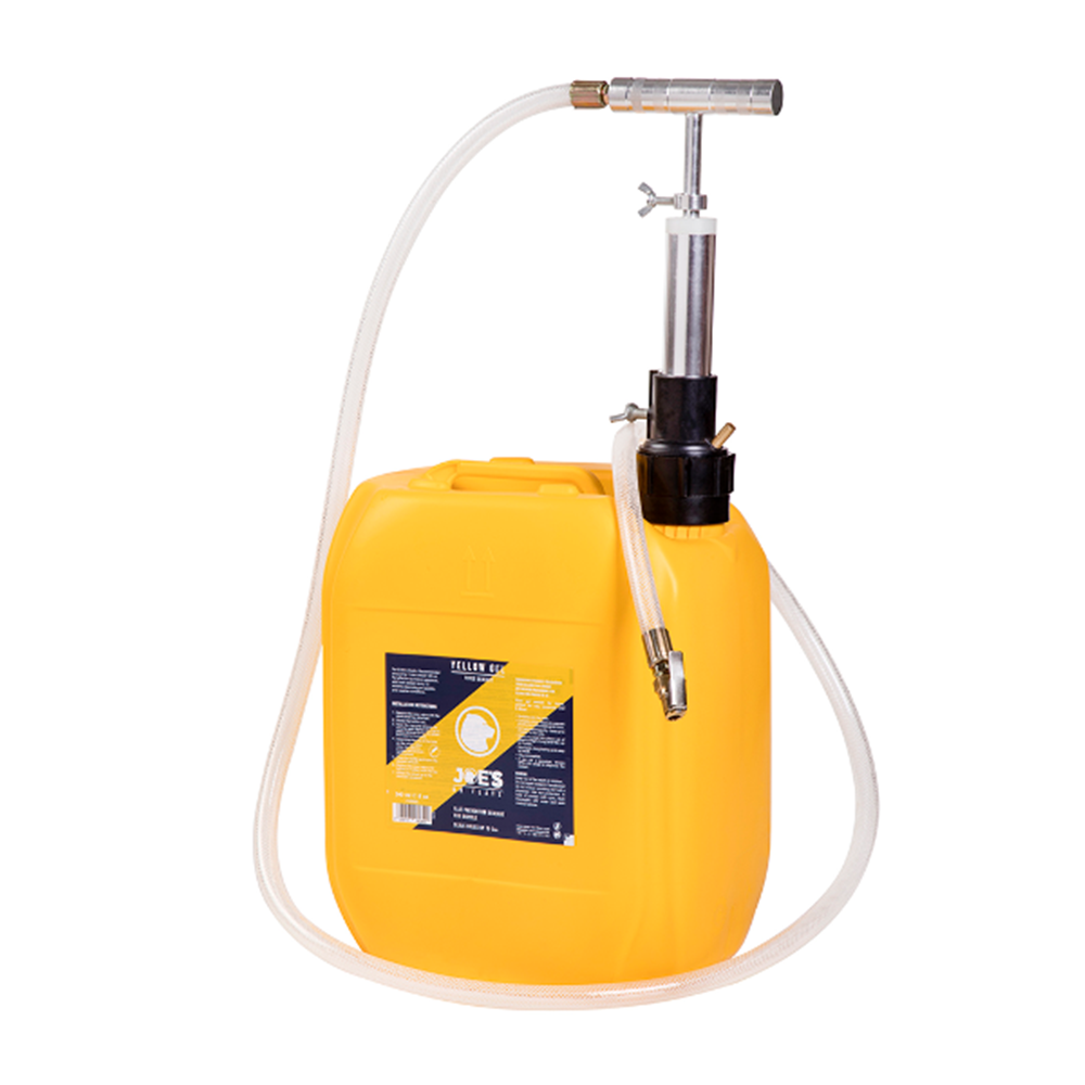 JOES NO-FLATS Industrial Pump for Yellow Gel Drum