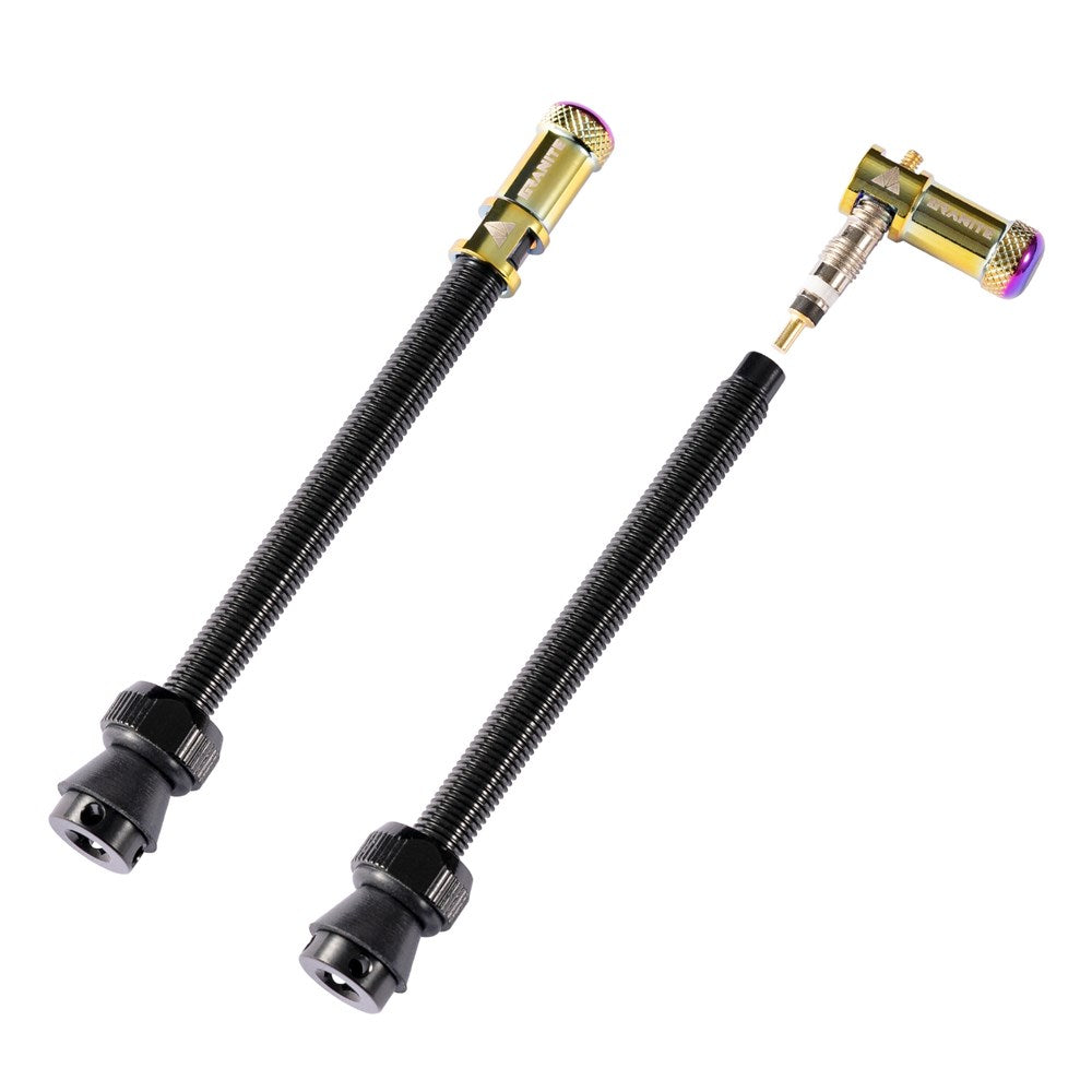 GRANITE JUICY - Valve stem with Juicy valve cap 80mm - 2PC - Gold