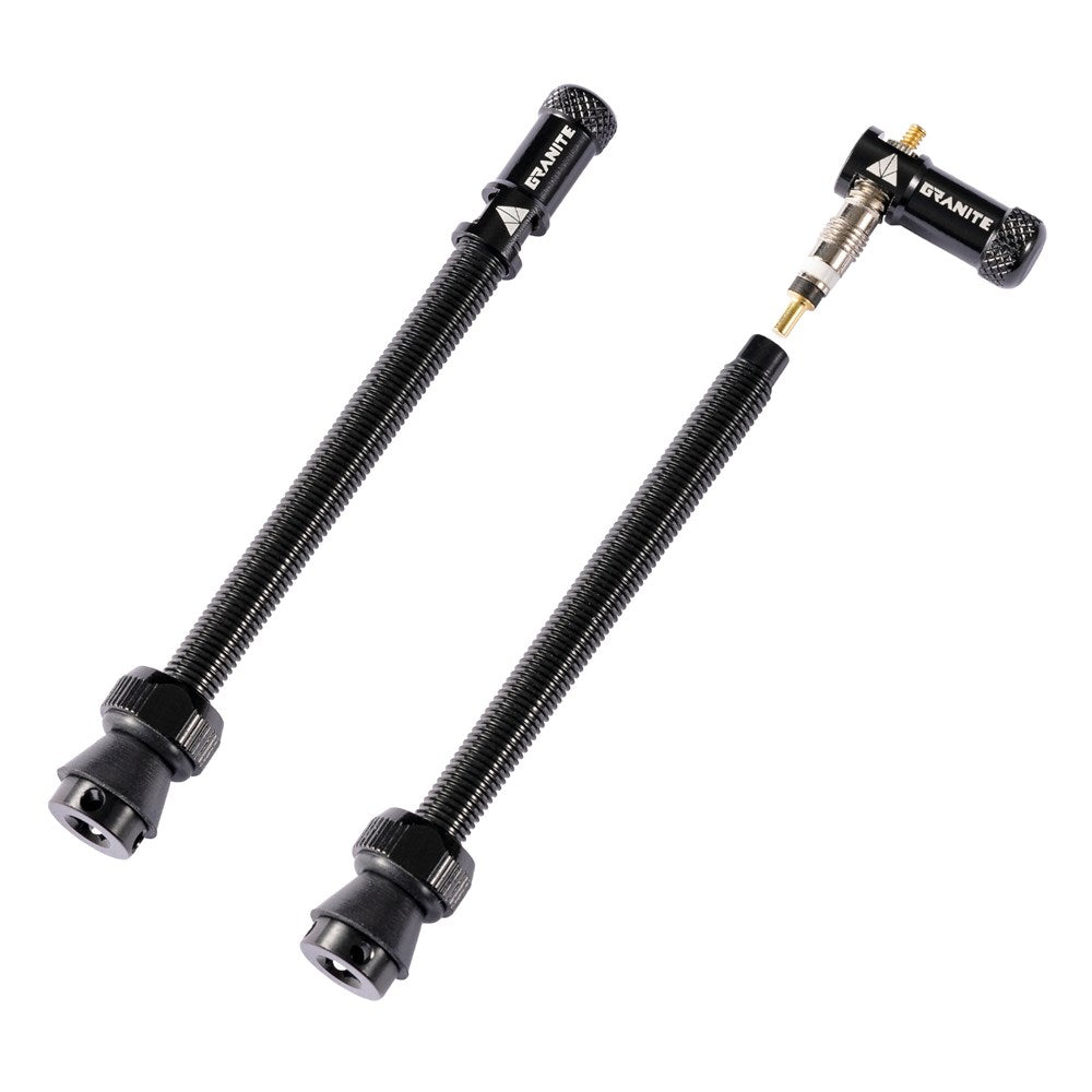 GRANITE JUICY - Valve stem with Juicy valve cap 80mm - 2PC - Gold