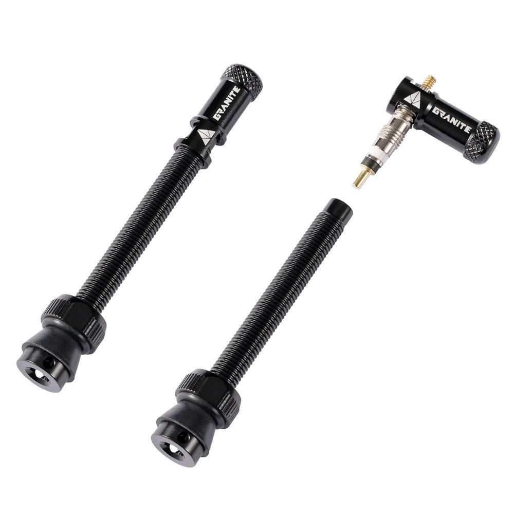 GRANITE JUICY - Valve stem with Juicy valve cap 60mm - 2PC - Purple