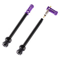 GRANITE JUICY - Valve stem with Juicy valve cap 80mm - 2PC - Oil Slick